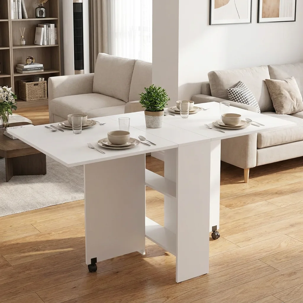 Para quem é e para quem não é indicada a Mesa de Jantar Dobrável HOMCOM
