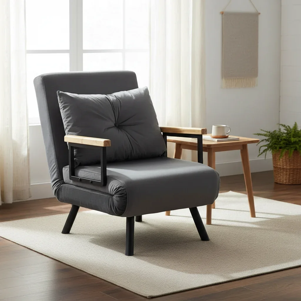 Encosto ajustável e conforto com almofada
