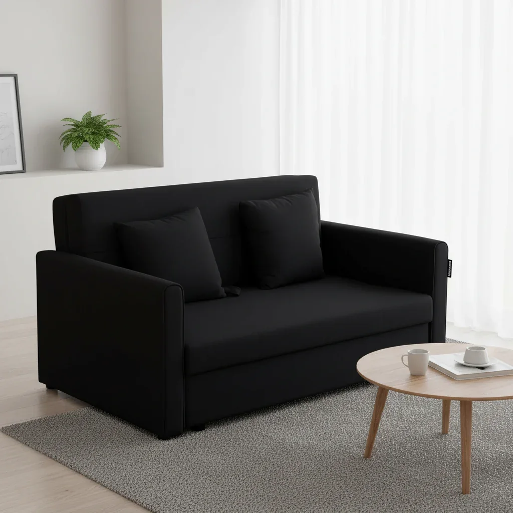Use como sofá e como cama em casa ou no escritório